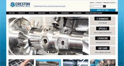 Desktop Screenshot of crestonindustrial.com