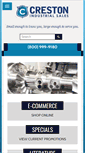Mobile Screenshot of crestonindustrial.com